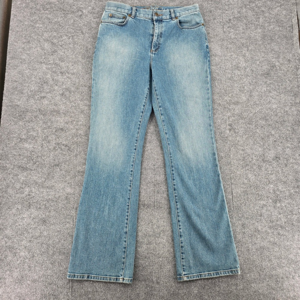 Lauren Jeans Co Ralph Lauren Blue Bootcut Denim Jeans Size 10 Light Wash